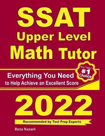 SSAT Upper Level Math Tutor cover