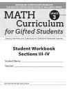 Math Curriculum for Gifted Students cover