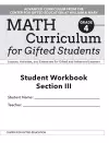 Math Curriculum for Gifted Students cover