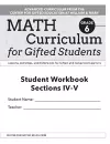 Math Curriculum for Gifted Students cover