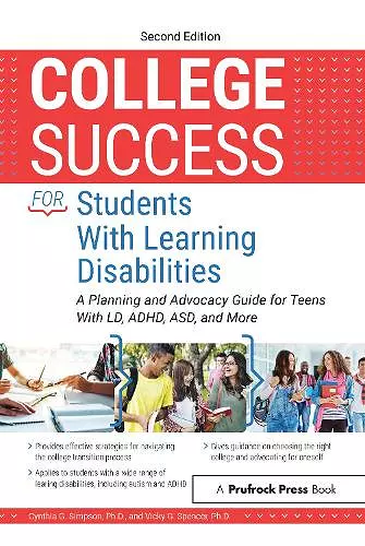 College Success for Students With Learning Disabilities cover