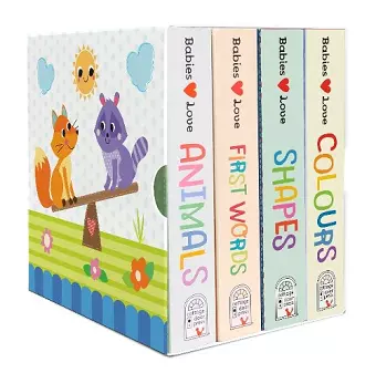 Babies Love Lift a Flap 4 book box set cover