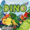Dinosaur Peek a Flap Children's Board Book cover