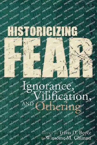 Historicizing Fear cover