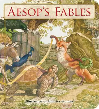 Aesop's Fables Oversized Padded Board Book cover