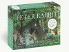 The Classic Tale of Peter Rabbit 200-Piece Jigsaw Puzzle and   Book cover
