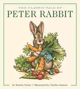 The Classic Tale of Peter Rabbit Oversized Padded Board Book (The Revised Edition) cover