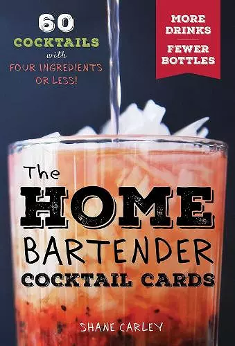 The Home Bartender Cocktail Cards cover