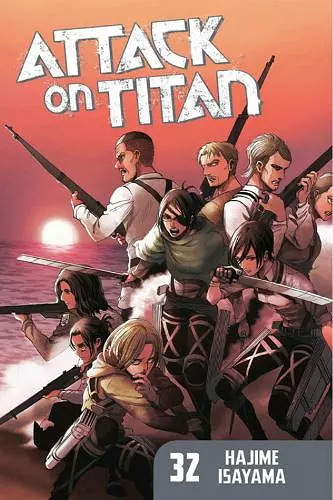 Attack on Titan 32 cover