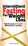 Intermittent Fasting For Weight Loss cover