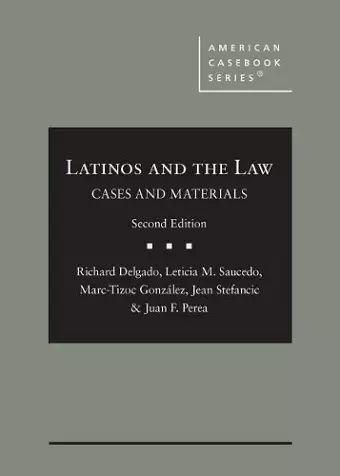 Latinos and the Law cover