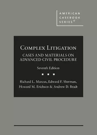 Complex Litigation cover