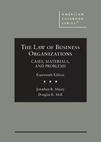 The Law of Business Organizations cover