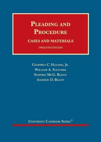 Pleading and Procedure cover