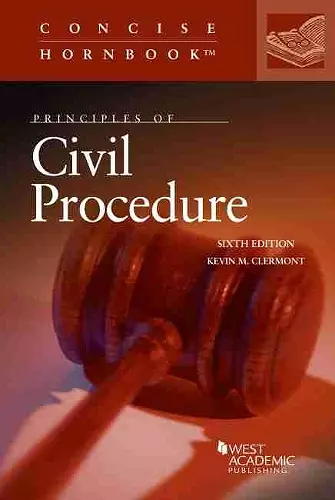 Principles of Civil Procedure cover