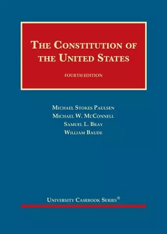 The Constitution of the United States cover