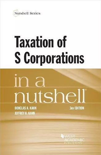 Taxation of S Corporations in a Nutshell cover