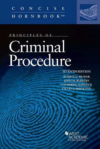 Principles of Criminal Procedure cover