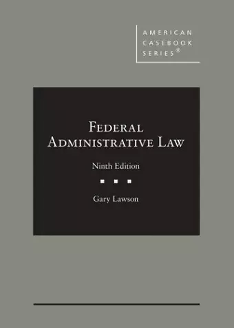 Federal Administrative Law cover