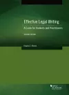 Effective Legal Writing cover