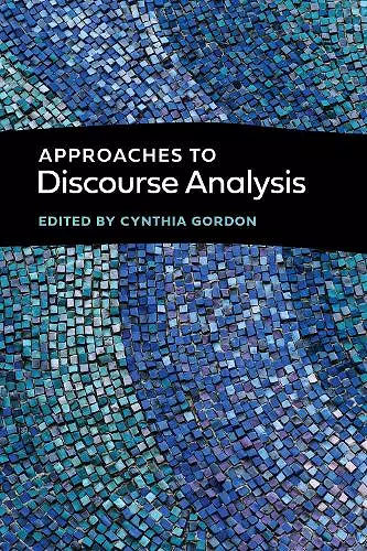 Approaches to Discourse Analysis cover