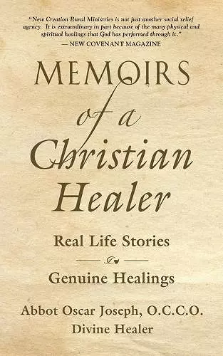 Memoirs of a Christian Healer cover