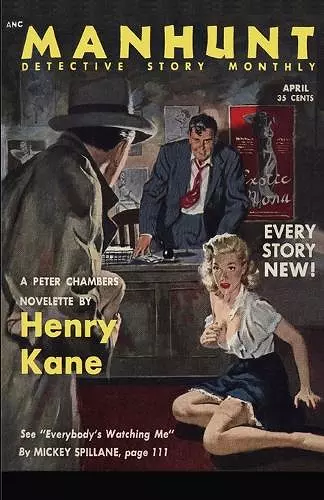 Manhunt, April 1953 cover