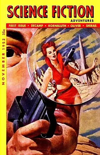 Science Fiction Adventures, November 1952 cover