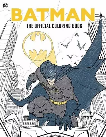 Batman: The Official Coloring Book cover