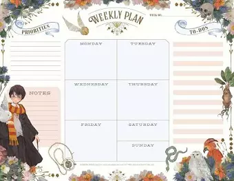 Harry Potter Anime Weekly Planner Notepad cover