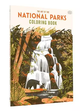 The Art of the National Parks Coloring Book cover