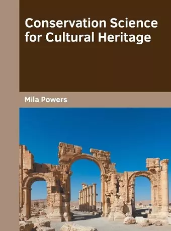 Conservation Science for Cultural Heritage cover