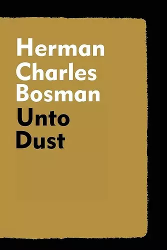 Unto Dust cover