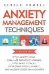 Anxiety Management Techniques 5 Books in 1 cover