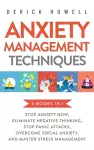 Anxiety Management Techniques 5 Books in 1 cover