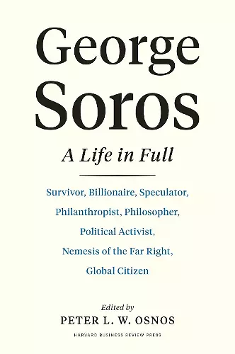 George Soros cover