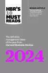 HBR's 10 Must Reads 2024 cover