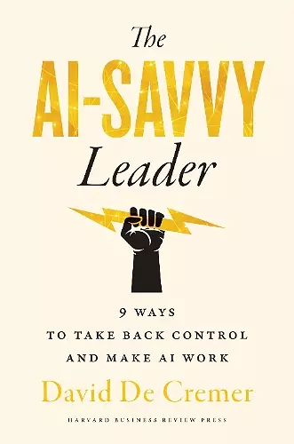 The AI-Savvy Leader cover