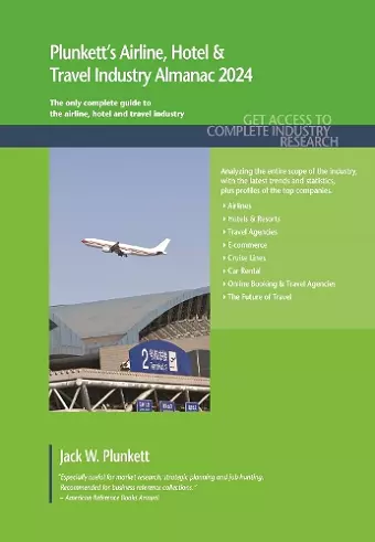 Plunkett's Airline, Hotel & Travel Industry Almanac 2024 cover