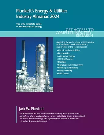 Plunkett's Energy & Utilities Industry Almanac 2024 cover