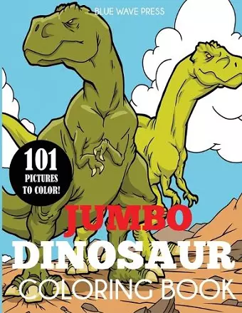 Jumbo Dinosaur Coloring Book cover