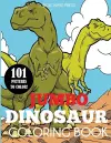 Jumbo Dinosaur Coloring Book cover