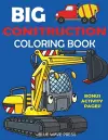 Big Construction Coloring Book cover