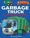 Garbage Truck Coloring Book cover