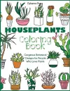 Houseplants Coloring Book cover