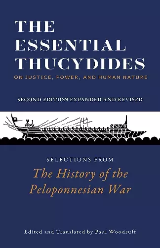 The Essential Thucydides: On Justice, Power, and Human Nature cover