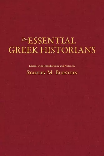 The Essential Greek Historians cover