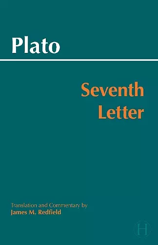 Plato's Seventh Letter cover