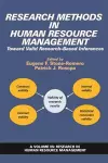 Research Methods in Human Resource Management cover