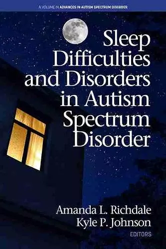 Sleep Difficulties and Disorders in Autism Spectrum Disorder (hc) cover